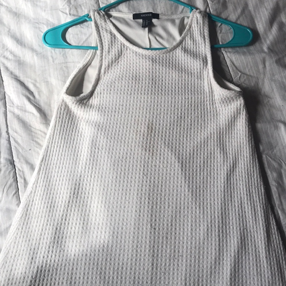 Off white xs forever 21 dress